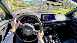 2023 Honda Accord Hybrid Sport-L - POV Test Drive (Binaural Audio)