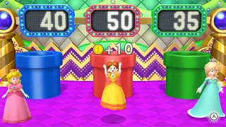 Mario Party 10 Peach vs Rosalina vs Daisy Coin Challenge (Mario Party Inc)