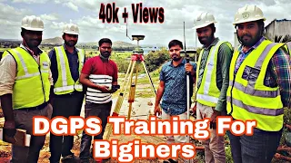 #DGPS Training For village Surveyors and Beginers in Telugu