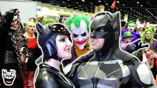 Batman Rules MegaCon w/ Harley Quinn & Joker!!