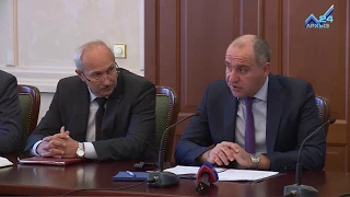 Рашид Темрезов обсудил финансирование социально значимых проектов КЧР с членами Правительства