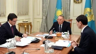 Д.Акишев отчитался перед Президентом о ситуации на валютно-финансовом рынке страны
