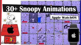 New Snoopy Apple Watch Faces! | Watch now!| WatchOS 10 - Part 1