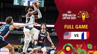 FINAL: USA v France | Full Game - FIBA U19 Basketball World Cup 2021