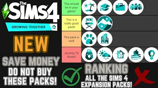 Ranking All The Sims 4 Expansion Packs: Save Your Money by Avoiding These Packs!