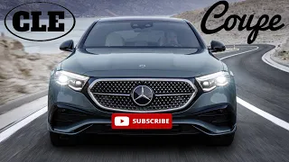 All-New Mercedes-Benz CLE Coupe 2024: The Perfect Combination of Style & Performance