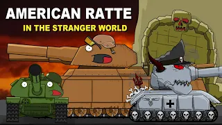 American Ratte in a very strange world - Cartoons about tanks