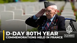 D-Day 80th anniversary: Commemorations held in France