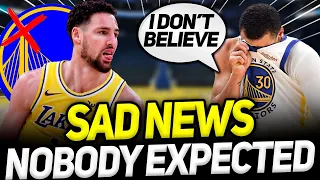 🚨😱URGENT NEWS! KLAY THOMPSON LEAVING THE WARRIORS? NOBODY IMAGINED! GOLDEN STATE WARRIORS NEWS!