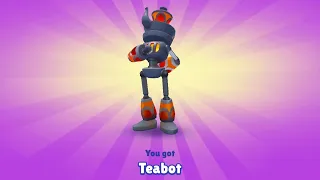 Subway Surfers Marrakesh - All 5 Stages Completed Teabot New Update - All Characters Unlocked Boards