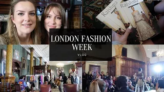 LONDON FASHION WEEK VLOG | Come with me to watch my first fashion show