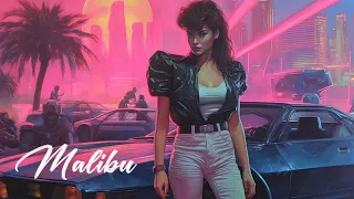 Nostalgic Synthwave Playlist - Malibu // Royalty Free Copyright Safe Music