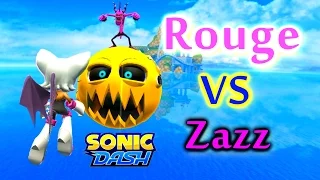Sonic Dash - Rouge VS Zazz [Widescreen / Landscape 1080p]