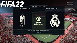 FIFA 22 - Granada CF vs Real Madrid - La Liga Santander | PS4