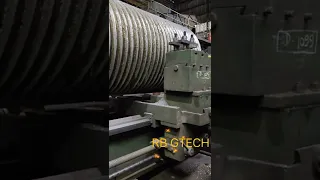 #shorts  Machining Of mill Roller on heavy duty lathe machine @rbgtech