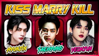 KISS, MARRY, KILL KPOP IDOLS EDITION [KPOP GAMES]💋👰‍♀️🔪