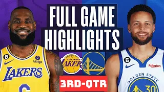 Los Angeles Lakers vs. Golden State Warriors HIGHLIGHTS 3rd-QTR HD | 2024 NBA season | 1/27/2024