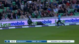 Highlights - England v Sri Lanka, 1st ODI - Sri Lanka innings