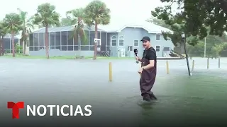 El huracán Idalia provoca marejada ciclónica | Noticias Telemundo