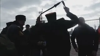 Shocking moment when Pussy Riot were violently attacked by Russian police at Sochi Olympics