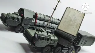 REVIEW MILITARY DIECAST RADAR S300 TYPE 30N6E2 skala 1/72 Semi-kit by 4D Model