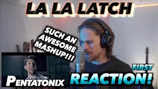 Pentatonix - La La Latch FIRST REACTION! (livestream 20/11/2022)