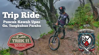 Riding Di Track 11 Sukawana - Puncak Kawah. Tangkuban Parahu//Alejandry