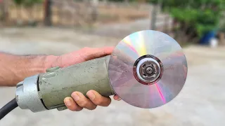After knowing this secret trick, you will never throw away used CDs again.  Grinding Wheel