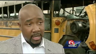 Bus company frustrated after another school bus set on fire in New Orleans