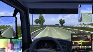 Never pass a truck in a 2 lane road - Euro Truck Simulator 2