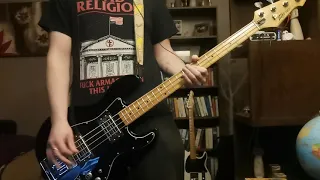 Alkaline Trio - Calling all Skeletons Bass Cover