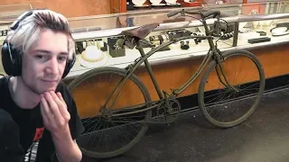 xQc reacts to Pawn Stars: World War II Military Bicycle (with chat)