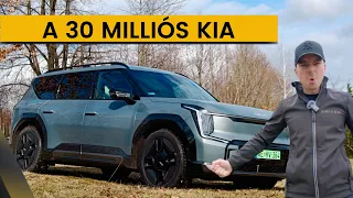 Kia EV9 GT-line 2024. A 30 milliós Kia! DRIVEN új autó teszt