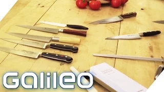 DAS macht ein gutes Messer aus | Galileo | ProSieben