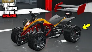 STREET BLAZER Customization! (Spy Racing Quad) | GTA 5 Online DLC Motorcycle Customization