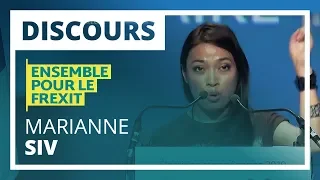 Discours de Marianne Siv à Paris - Ensemble pour le Frexit