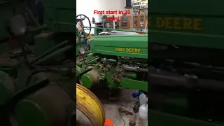 John Deere 50 first run in 20 years.