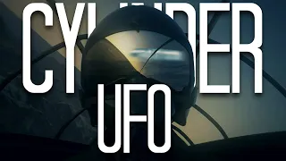 Cylinder UFO spotted by pilot and eyewitnesses ACTUAL FOOTAGE