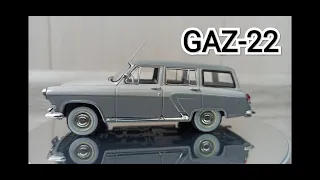 Car model GAZ 22