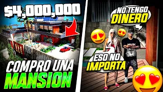 Compré una MANSIÓN  de 4 000 000 Sin Dinero 😌💰 GTA V Roleplay