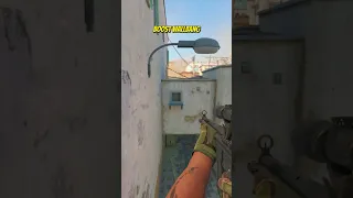 BOOST WALLBANG ON DUST 2 #shorts #cs2