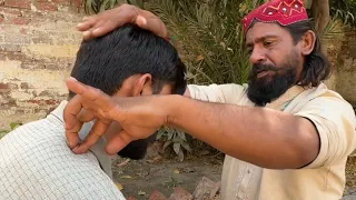 ASMR Head Massage for Insomnia: Relaxing Cracks and Sleep Aid by Bengali Baba