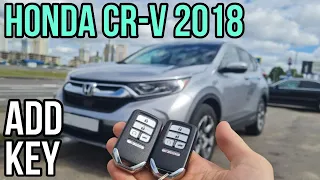 Чип ключ Honda CR-V 5 2018 привязка дубликата автоключа