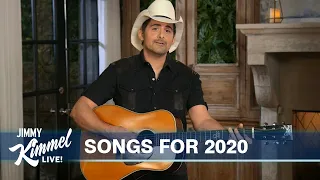 Brad Paisley’s Guest Host Monologue on Jimmy Kimmel Live