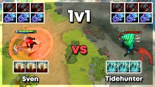 Sven vs Tide - Who will win? Dota 2 1v1