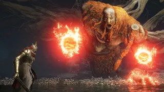 Broken Leg Fire Giant Vs Bosses - Elden Ring