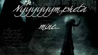 Nymphetamine-cradle of filth[Lyrics]