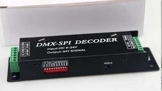 DMX SPI Decoder