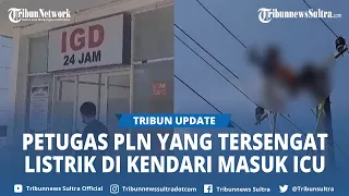 Kondisi Petugas PLN Tersengat Listrik di Nanga-nanga Dalam Perawatan RSUD Kendari Sulawesi Tenggara