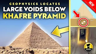 LARGE VOIDS Discovered Under the Giza Pyramid of Khafre | Ancient Architects